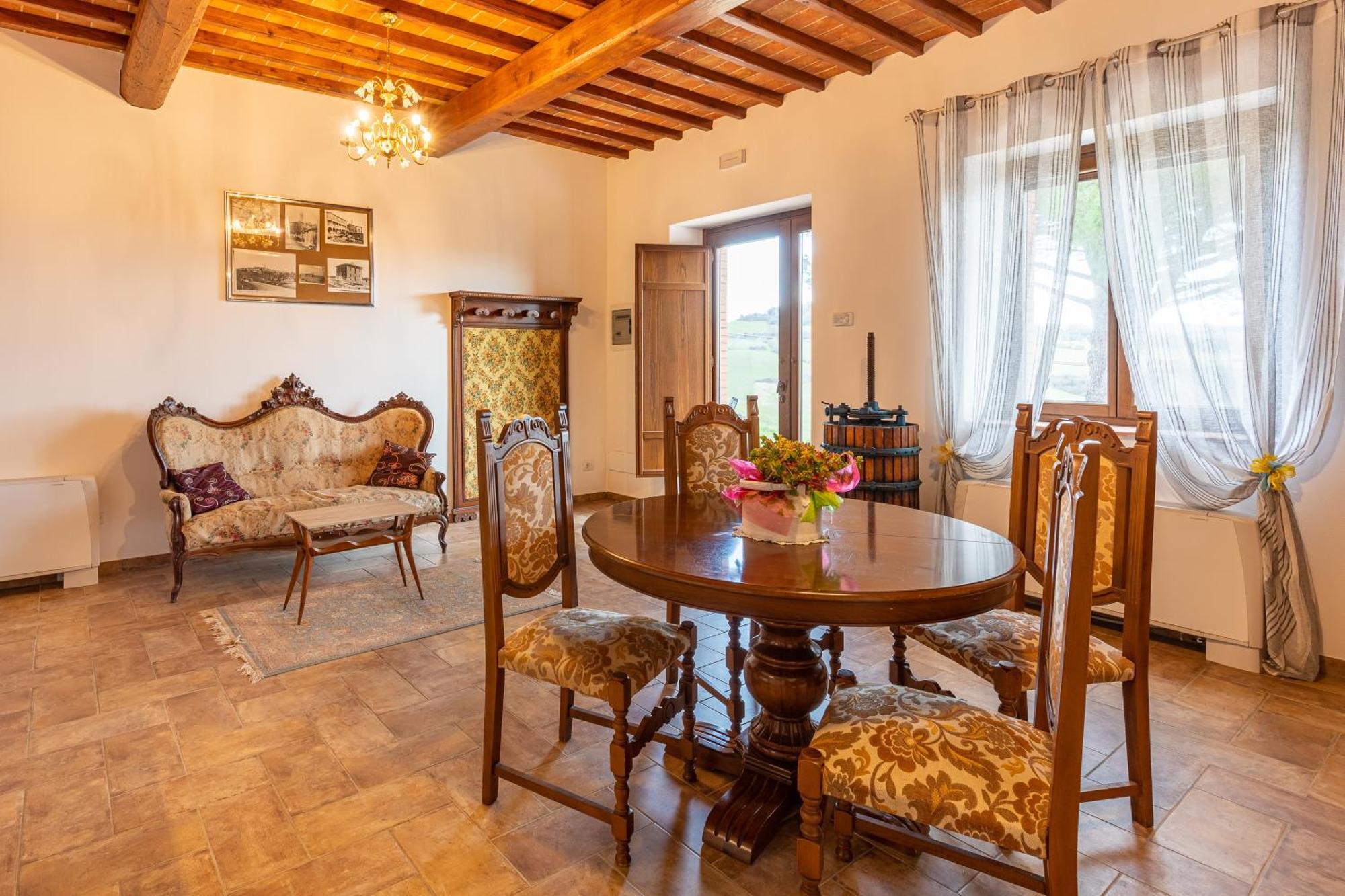 Agriturismo Il Casato - Il Torchio Pienza Bagian luar foto